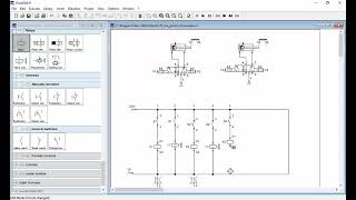 Electro pneumatic circuit A+ B+ A- B- One cycle and Continuous cycles