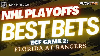 2024 NHL Playoffs Picks & Predictions | Florida Panthers vs New York Rangers Game 2 | PuckTime 5/24