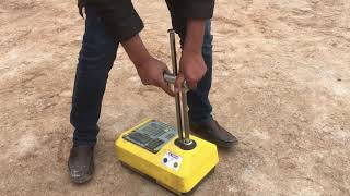 FDT using nuclear rays test | Field density test during building construction