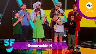 Generación H de Sábados Felices: ¡Cuatro niños entretienen con su humor!