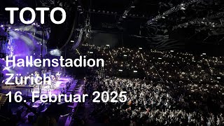 Toto - Hallenstadion Zürich - 16. Feb. 2025