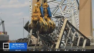 Crews hope to remove Dali from Key Bridge collapse site within two weeks