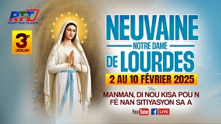 NEUVAINE A NOTRE DAME DE LOURDES (3E JOUR) - MARDI 4 FEVRIER  2025 - P. BRUNO