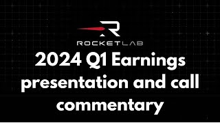 Rocket Lab Q1 Earnings Livestream with @scotto2050 and @realmattmoney!