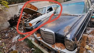 Restoring the classic Mercedes W108, fourth-generation model of the S-Class series.