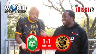 Amazulu 1-1 Kaizer Chiefs | Amazulu Deserve To Win | Machaka