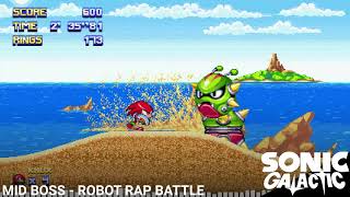 Sonic Galactic OST - Mid Boss - Robot Rap Battle