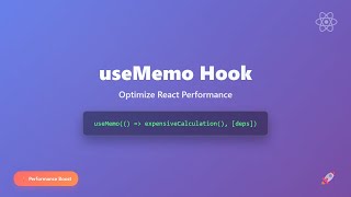 React useMemo Hook Explained: Boost Performance with Memoization ✨