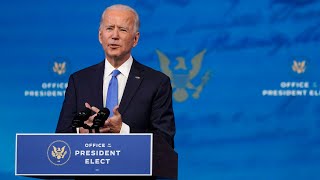Biden condemns Trump's election claims as an abuse of power