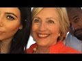 Kim Kardashian Snaps Selfie With Hillary Clinton