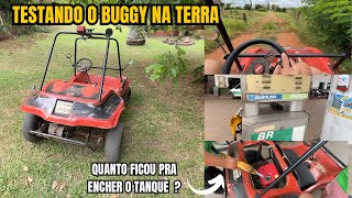 TESTING FAPINHA BUGGY WITH CVT GEARBOX ON DIRT ROAD