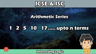 Arithmetic Series in Java | Series Program in JAVA | For ICSE & ISC | BluejCode