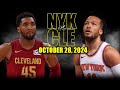 Cleveland Cavaliers vs New York Knicks Full Game Highlights - October 28, 2024 | 2024-25 NBA Season