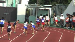 2013年9月22日江戸川区秋季陸上中学3年女子400R