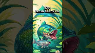 THE BIG IKAN AMAZON AI / SILUMAN IKAN AMAZON #shorts #short #animals #naturescenery #fishing #fish