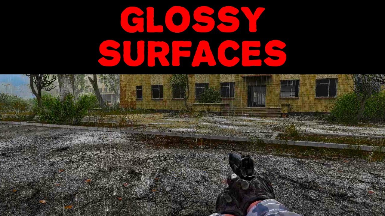 Glossy Screen Space reflections это. Glossy surface Anomaly. Anomaly shader compilation failed