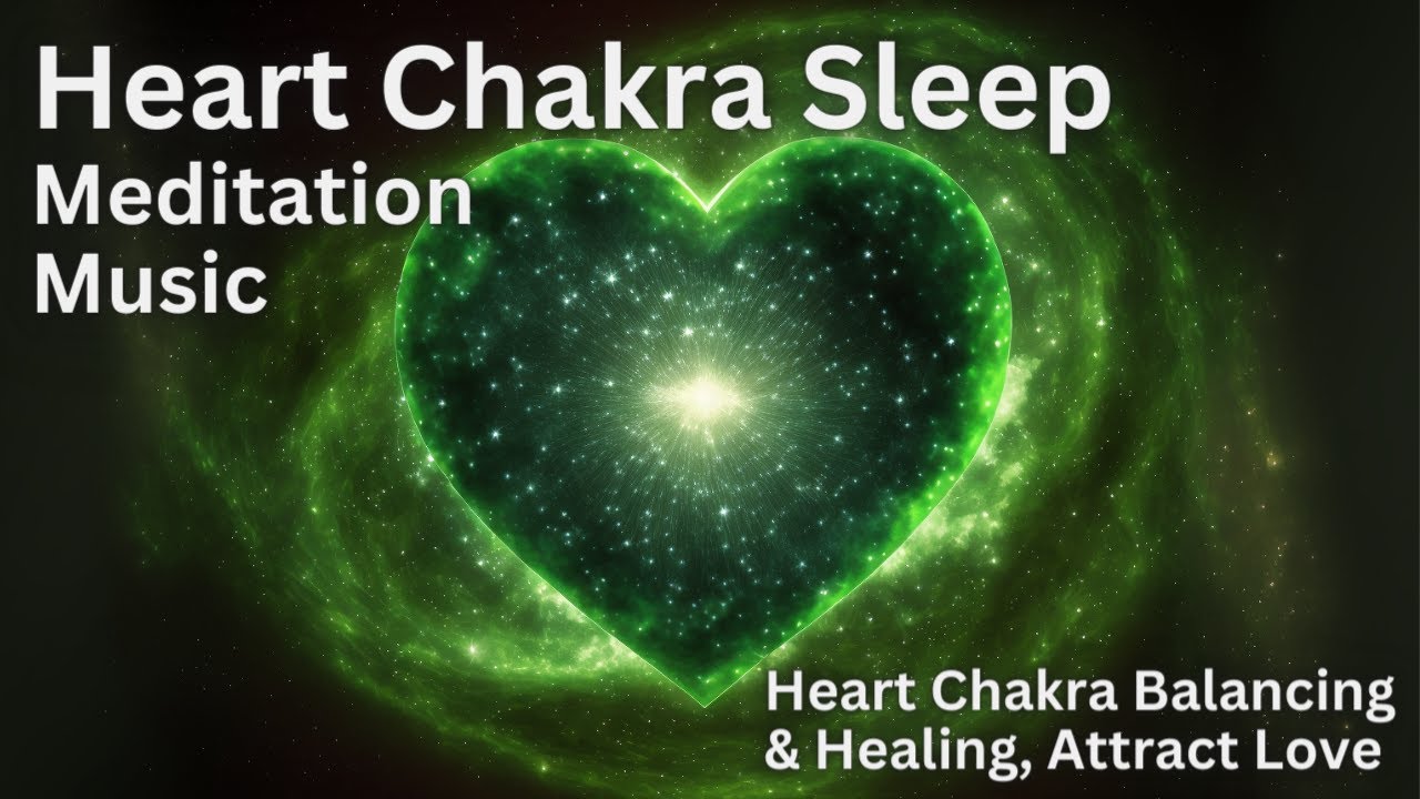 Heart Chakra Sleep Meditation Music Heart Chakra Balancing Healing
