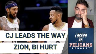 CJ McCollum almost the hero for the Pelicans as Zion Williamson and Brandon Ingram are injured