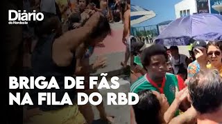 Fãs do RBD brigam durante venda de ingressos para show no Rio