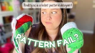 This video didn't go as planned - Designing a pattern with you! + Premier Yarns Haul - CROCHET VLOG