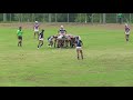 第40回関西中学生ラグビーフットボール大会.大阪府スクール選抜vs.大阪府中学選抜　前半②