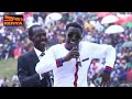 😭eric wainaina daima mimi mkenya song leave ruto emotional during jamhuri day fete @uhuru gardens