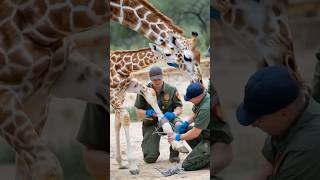 Giraffe Mom and Baby Saved from Traps and Danger: Heartwarming Rescue: