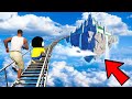 SHINCHAN AND FRANKLIN TRIED THE IMPOSSIBLE STAIRWAY TO CLOUD HEAVEN CHALLENGE GTA 5