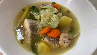 Masak Apa Masak Mystyle Sop Ikan Merah ala Thai - Thai Fish Soup