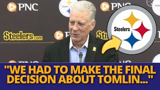 NOW! PRESIDENT OF THE STEELERS ANNOUNCES DECISION ON TOMLIN'S FUTURE WITH THE TEAM! STEELERS NEWS