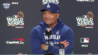 World Series: Dave Roberts Reacts to Mookie Betts/Yankees Fan Interference, Dodgers Bullpen Game 4