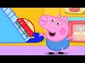 Peppa Pig And George Get A Brand New Toy Car Garage | Peppa Pig Asia 🐽
