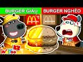 Wolfoo Tiếng Việt | Burger Giàu vs Burger Nghèo | Ai Nấu Ăn Ngon Hơn?