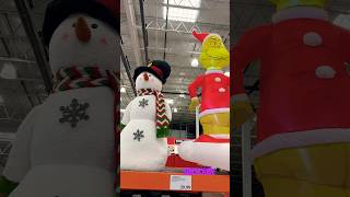 Christmas decoration in Costco.