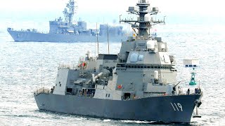 国際観艦式 あさひ・あしがら２隻横須賀へ入港 あさひ一般公開