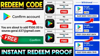 Free Redeem Code | Free Redeem Code App | Google Play Redeem Code App | Free Redeem Code App Today