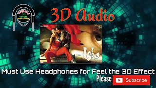 Aata Title song 3d surrounding effect