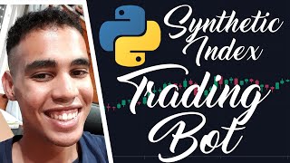 PYTHON SYNTHETIC INDEX TRADING BOT!! - RECEIVING CANDLE DATA FROM MT5