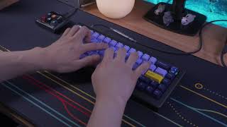 RAMA WORKS M65-A with lubed MX Blacks Typing Sounds