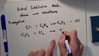 radical substitution