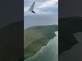 ✈️ landing in curaçao 🇨🇼 飞机降落❤️