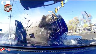 85 SHOCKING Car Crashes Compilation 2024: Idiots in Cars Caught Seconds Before Disaster!