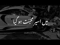 Main Aseer - e - MUHABBAT Hogaya | Slowed , Reverbed | Adnan Dhool | Soch The Band | Zid OST |  Urdu