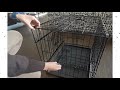 Wire Pet Crate With Bed