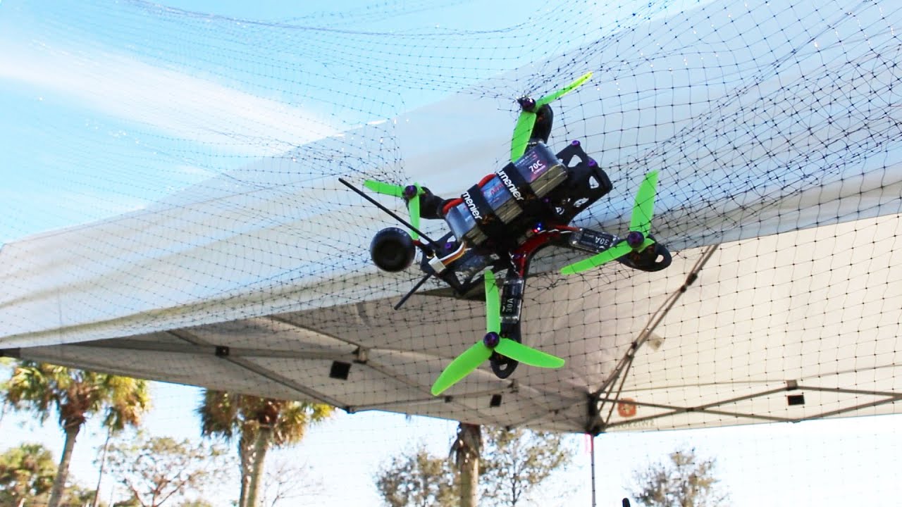 Catch Drones With Fishing Net Youtube