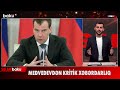 medvedevdən kritik xəbərdarlıq baku tv