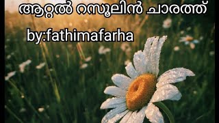 ആറ്റൽ റസൂലിൻ ചാരത്ത് mappila cover song by:fathimafarha_