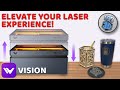 40-Watt WeCreat Vision: Elevate your Laser Cutting & Engraving