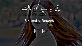 Che Ba Pe Kor Malat (Slowed+Reverb) Pashto Song | Sad Song | Lofi Song | New Song 2022