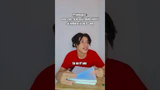 Eu no 6⁰ ano #meme #shorts #escola #professora #exercício #video #funny